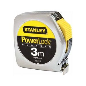 Ruleta PowerLock Stanley 0-33-218 Cu carcasa metalica 3 m X 12.7 mm imagine