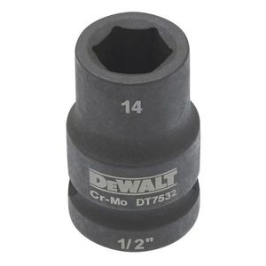 Cheie tubulara de impact 1/2 DeWalt 14 mm - DT7532 imagine