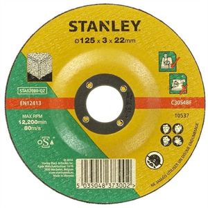 Disc abraziv Stanley STA32080 piatra/ciment 125 x 22 x 3.2 mm imagine