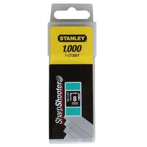 Capse profesionale pentru cabluri Tip CT300 8mm 1000buc Stanley - 1-CT305T imagine