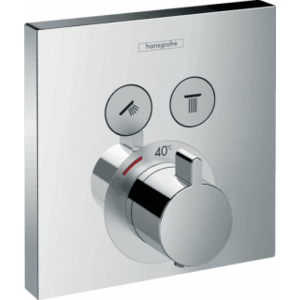 Baterie dus Hansgrohe Select termostatata cu montaj incastratat imagine