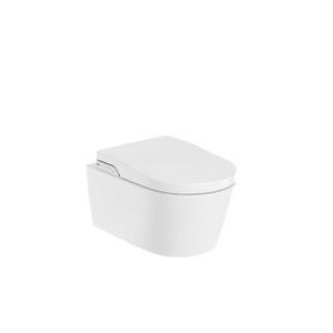Vas WC Roca suspendat Inspira In-Wash® inteligent cu functie de bideu electric 56, 2x39xH47, 6 cm imagine