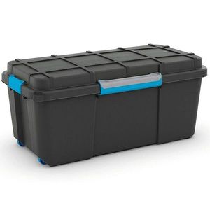 Cutie de depozitare din plastic Scuba BoxXL negru 110 l Curver 241508 imagine