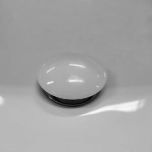Ventil lavoar Fluminia click-clack cu preaplin si capac ceramic alb lucios imagine