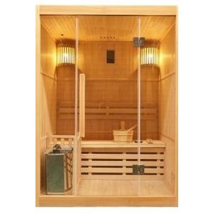 Sauna finlandeza Sanotechnik Riga 3 persoane, 150x120xH190 cm imagine