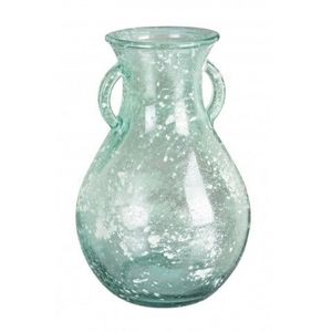 Vaza, Arleen, Bizzotto, 16x24 cm, sticla reciclata, ice imagine