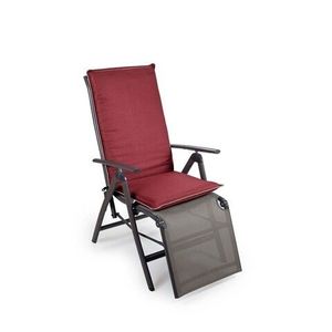 Perna scaun cu spatar, Alcam, De Luxe, Grena, 118x48x7 cm imagine
