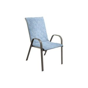 Perna scaun cu spatar Alcam, Midsummer, 105x48x3 cm, microfibra matlasta, Blue Jeans imagine