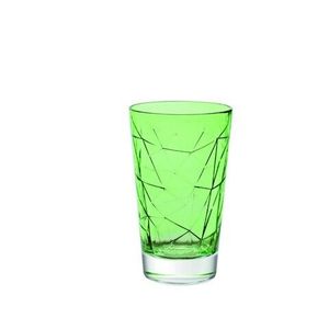 Set 6 pahare diverse bauturi, Vidivi, Dolomiti, 420 ml, sticla, verde imagine