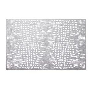 Suport farfurie Glamour, Ambition, 30x45 cm, PVC, argintiu imagine