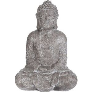 Decoratiune Buddha, 28x17.5x38 cm, oxidat de magneziu imagine