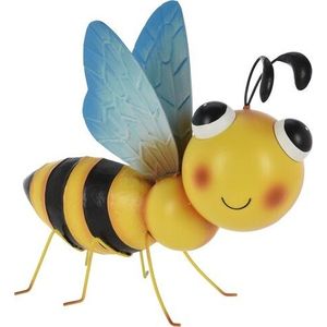 Decoratiune Bee, 39.5x13.6x35 cm, metal, multicolor imagine