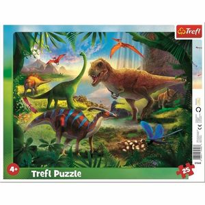 Puzzle Trefl Dinozauri, 25 piese imagine