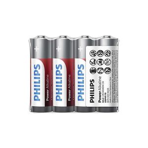 Philips LR6P4F/10 - 4 buc Baterie alcalina AA POWER ALKALINE 1, 5V imagine