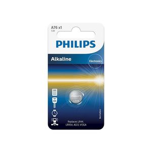 Philips A76/01B - Baterie alcalina tip buton MINICELLS 1, 5V imagine