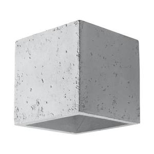 Aplică perete QUAD 1xG9/40W/230V beton imagine