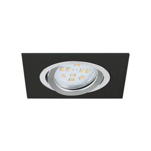 Eglo 96759 - LED Lampa incastrata TERNI 1 1xGU10/5W/230V negru imagine