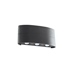 Redo 9087 - Aplică perete exterior LED FABO 1xLED/6W/230V IP54 imagine
