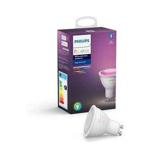 LED Bec dimmabil Philips Hue WHITE AND COLOR AMBIANCE GU10/5, 7W/230V 2000-6500K imagine