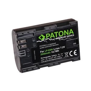 PATONA - Baterie Canon LP-E6N 2400mAh Li-Ion Premium 80D imagine