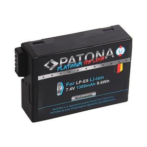 PATONA - Baterie Canon LP-E8/LP-E8+ 1300mAh Li-Ion Platinum imagine