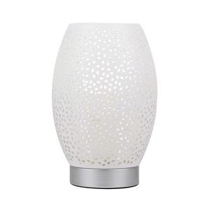 Lampă de masă VENUS 1xE27/60W/230V alb/argintiu imagine
