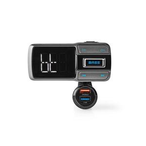 CATR101BK − Transmițător auto FM Bluetooth/3A/2, 4A control vocal imagine