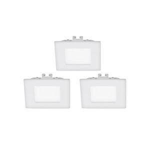 Eglo 94733 - SET 3x Corp de iluminat LED tavan fals FUEVA 1 1xLED/2, 7W/230V imagine