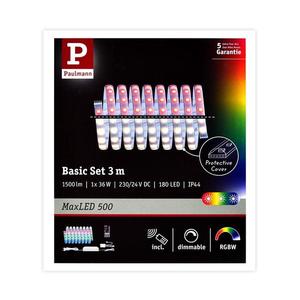 Bandă dimabilă LED RGB/36W Paulmann 70628 3m 230V + telecomandă imagine