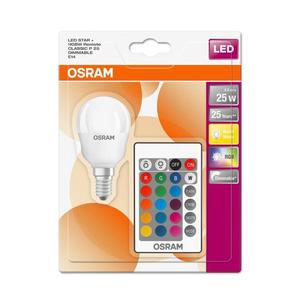 Bec LED RGBW dimabil RETROFIT E14/4, 5W/230V 2700K + telecomandă - Osram imagine
