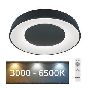 Plafonieră LED dimabilă Rabalux LED/38W/230V neagră + telecomandă 3000-6500K imagine