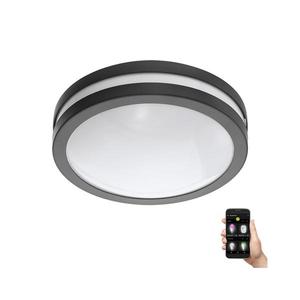 Eglo 97237 - LED Plafoniera baie LOCANA-C LED/14W/230V antracit Bluetooth IP44 imagine