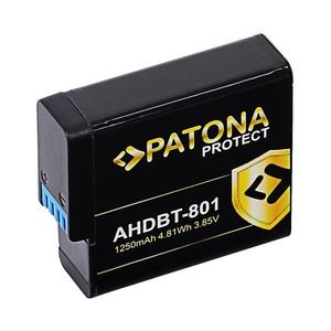 Acumulator GoPro Hero 5/6/7/8 1250mAh Li-Ion Protect PATONA imagine