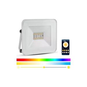Proiector LED RGB dimabil inteligent LED/20W/230V IP65 alb imagine