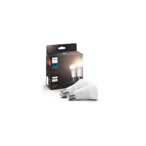 SET 2x bec LED dimabil Philips Hue WHITE E27/9, 5W/230V 2700K imagine