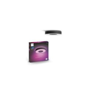 Plafonieră LED RGB dimabilă Hue LED/33, 5W/230V d. 381 mm neagră Philips + telecomandă imagine