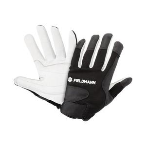 Mănuși de lucru negre/albe Fieldmann imagine