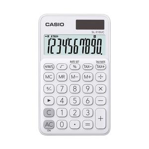 Calculator de buzunar 1xLR54 argintiu Casio imagine