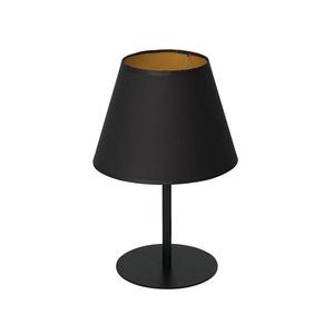 Lampă de masă ARDEN 1xE27/60W/230V d. 20 cm neagră/aurie imagine