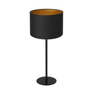 Lampă de masă ARDEN 1xE27/60W/230V d. 25 cm neagră/aurie imagine