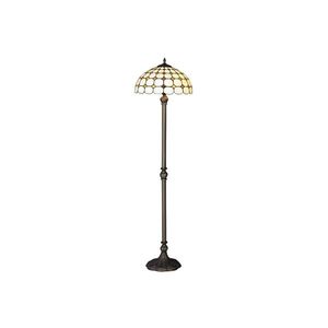 Lampadar cu abajur din sticlă vitrată Tiffany MARVEL 2xE27/60W/230V Rabalux 8078 imagine
