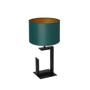 Lampă de masă 1xE27/60W/230V 45 cm verde/aurie imagine
