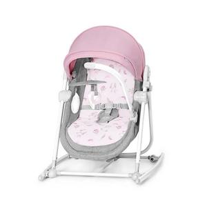 Șezlong pentru bebeluși 5 în 1 NOLA roz/gri KINDERKRAFT imagine