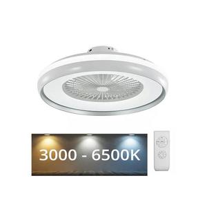 Plafonieră LED cu lator LED/32W/230V 3000-6500K gri + telecomandă imagine