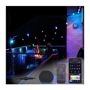 Lanț LED RGB+CCT dimabil LED/15W/230V 15m Wi-Fi Tuya IP65 NEO 07900L + telecomandă imagine