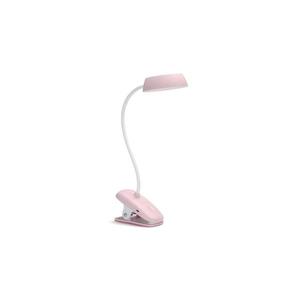 Lampă LED dimabilă cu clemă DONUTCLIP LED/3W/5V roz Philips imagine