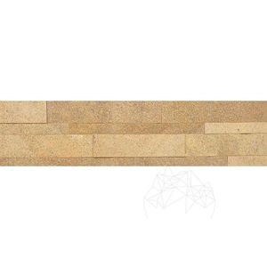 Panel 3D Sandstone Flexibil SKIN - Sandy Yellow 60 x 15 cm (cu 3M pe spate) imagine