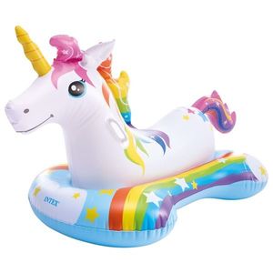 Intex Jucărie de piscină unicorn ride-on, 163x86 cm imagine