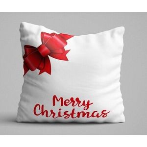 Perna decorativa, Christmas Decoration KRLNTXMAS-13, 43x43 cm, policoton, multicolor imagine