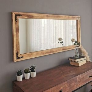 Oglinda decorativa 11050ES, Neostill, 50 x 110 cm, walnut imagine